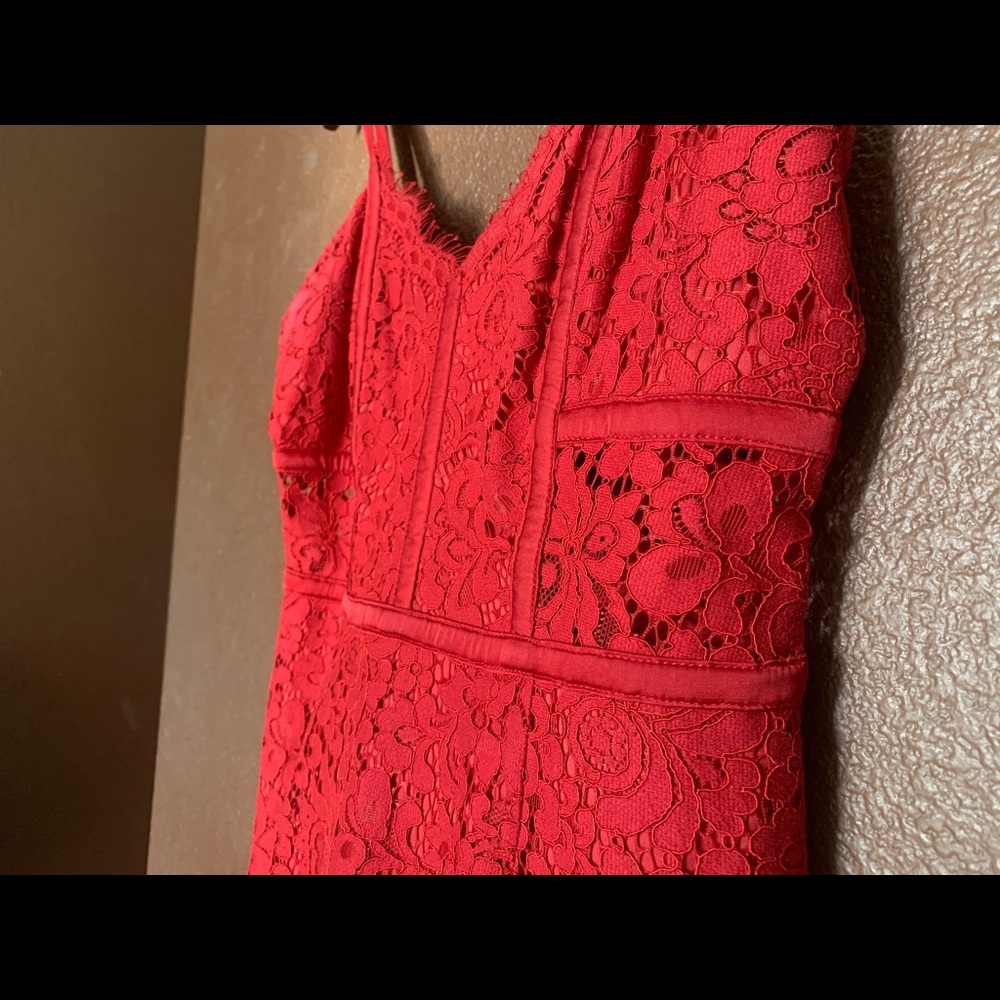 Red Lace Dress Express